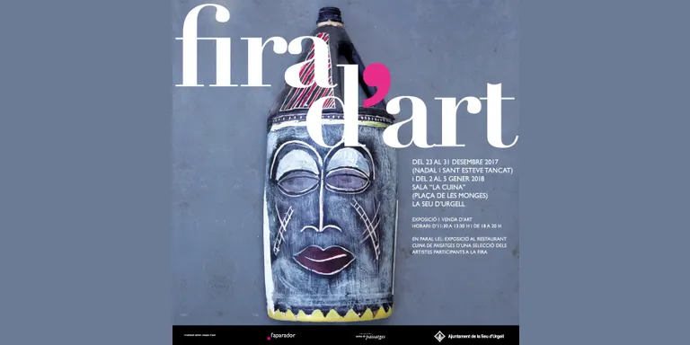Els artistes del Pirineu ofereixen les seves obres a la Fira d'Art de la Seu