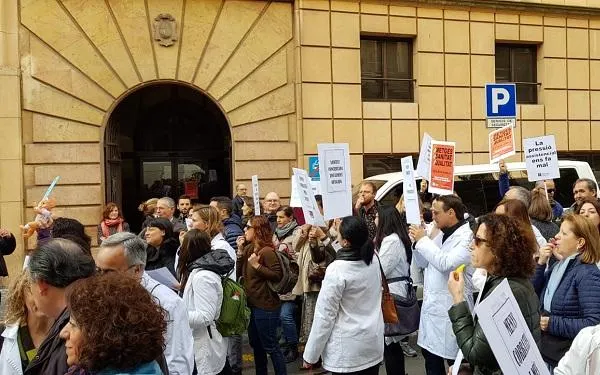 Foto: Comitè treballadors Sta tecla