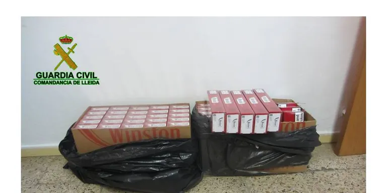 Intervenen a un veí de la Seu tabac de contraban valorat en més de 2.000 euros