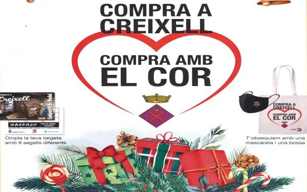 L'Ajuntament de Creixell impulsa una campanya per potenciar el comerç local