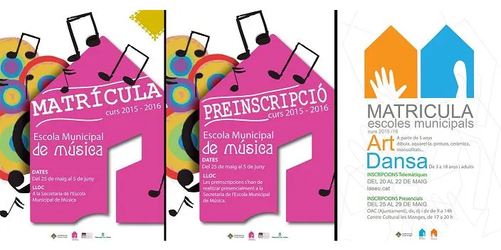 S'obren les inscripcions per a les Escoles Municipals de Música, Art i Dansa de la Seu