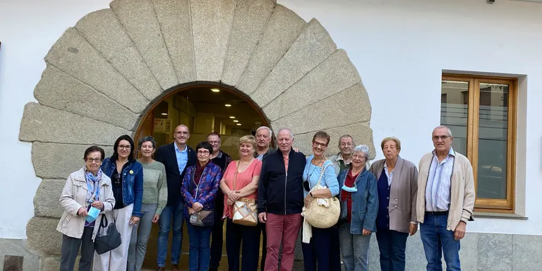Aquests dies hi ha gent de Feytiat a Arenys de Munt posant les bases per reprendre l'any que ve les trobades anuals d'agermanament