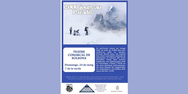 El Centre Excursionista del Solsonès proposa una caminada i cinema de muntanya per aquest diumenge