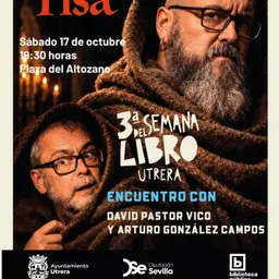 Vico y Arturo González Campos desembarcan en la Semana del Libro de Utrera - episode art