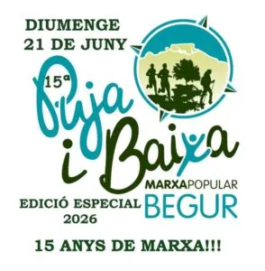 Begur celebrarà la 15a edició de la Marxa Popular Puja i Baixa el 21 de juny