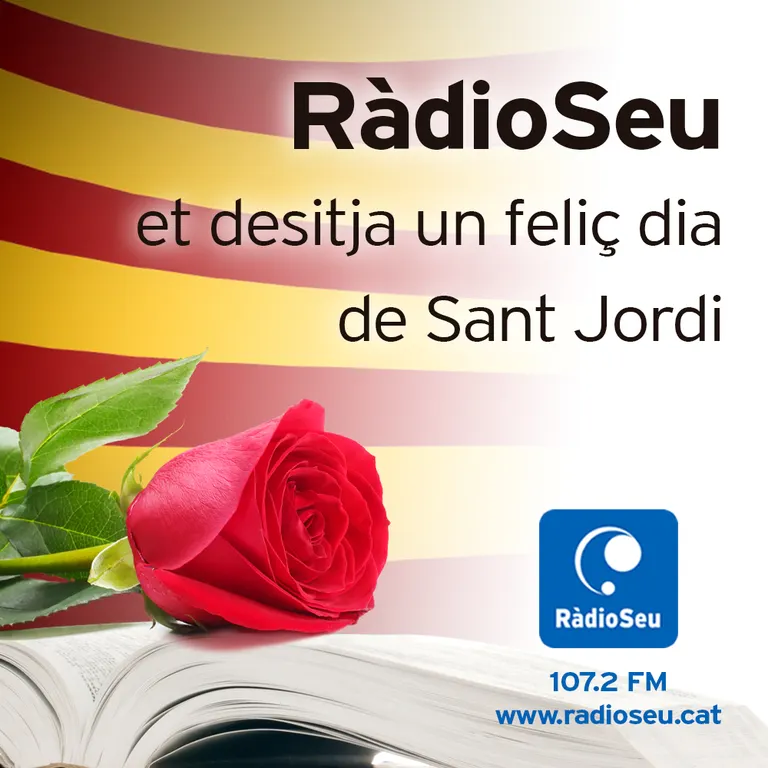 Programació especial de RàdioSeu amb motiu de la Diada de Sant Jordi