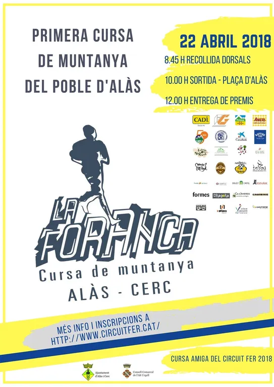 Primera edició de la cursa de muntanya La Foranca, a Alàs