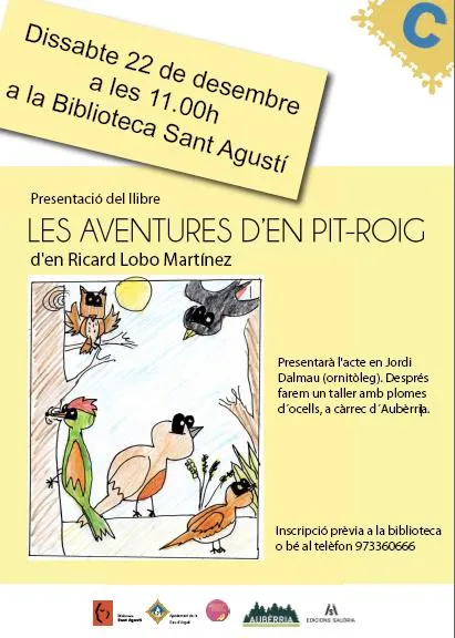 Presentat el llibre 'Les aventures d'en Pit-roig'