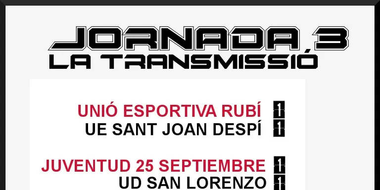 A PEU DE CAMP - JORNADA 3 diumenge matí