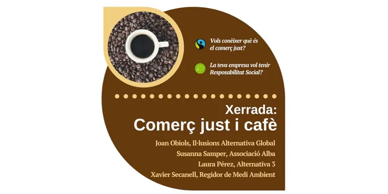 Xerrada sobre comerç just i cafè a l'Espai Cívic