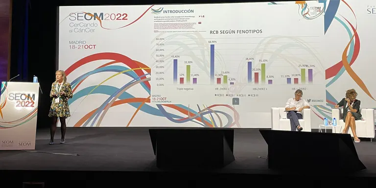 L’Oncòloga lleidatana Ariadna Gasol participa al Congrés SEOM2022 CerCando al Cáncer a Madrid
