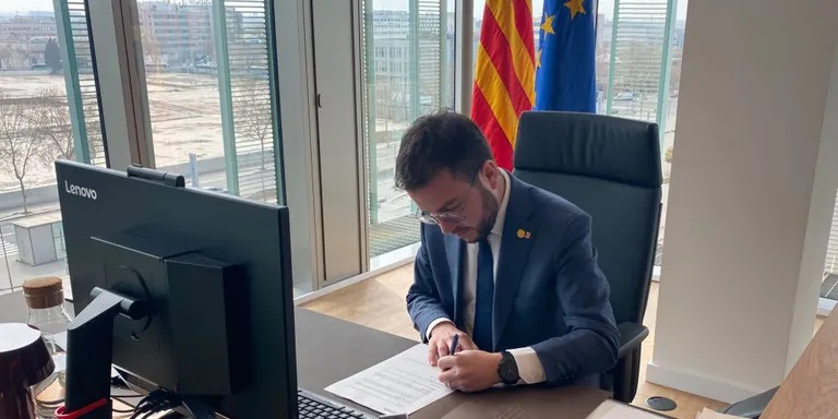 Aragonès convoca la sessió constitutiva del nou Parlament per al divendres 12 de març, el dia que expira el termini