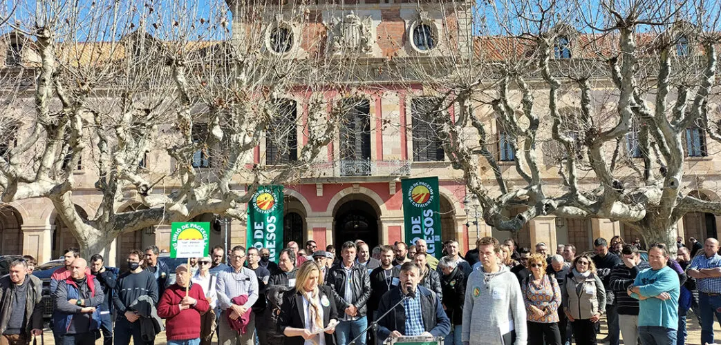 Aquest dijous, concentració organitzada per Unió de Pagesos