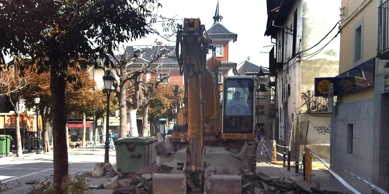 Puigcerdà comença la reforma del passeig 10 d'Abril