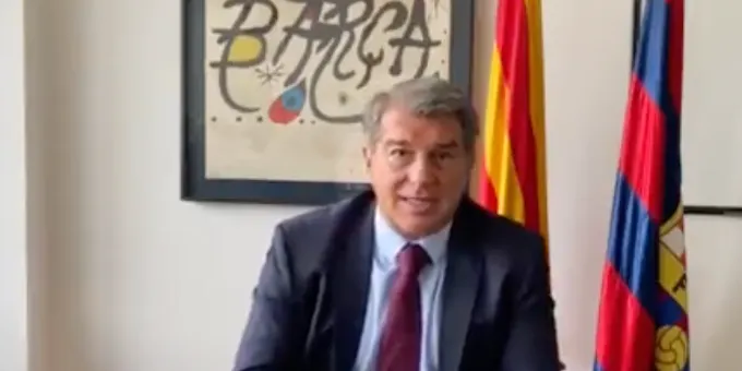 Laporta demana un "espai de confiança" amb la junta del Barça