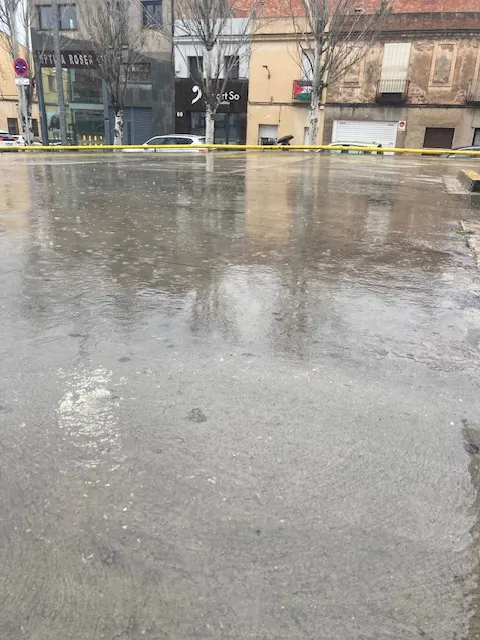 Caldes ha recollit gairebé 17 litres per metre quadrat en l’episodi de pluges