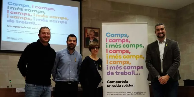Lleida acull 17 camps de treball aquest 2018, un d'ells, a Agramunt