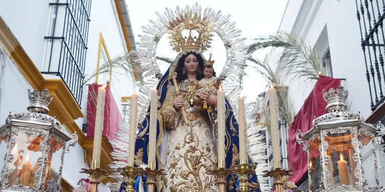 Los detalles de la procesión de la Virgen del Socorro
