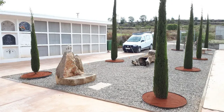 Finalitzen les obres d'ampliació del cementiri d'Agramunt