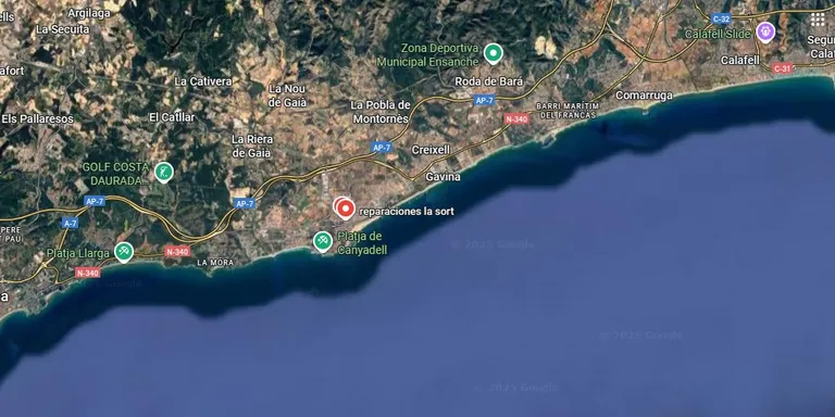 Es registra un terratrèmol de magnitud 2,7 davant la costa de Torredembarra