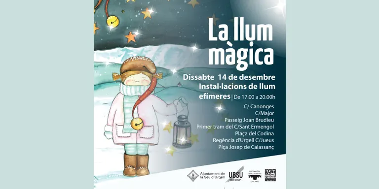 La Seu d'Urgell s'il·luminarà aquest dissabte amb 'La llum màgica'