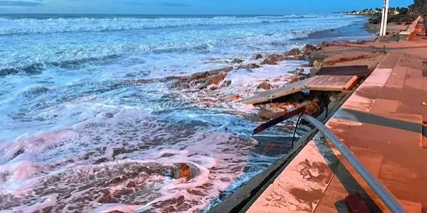 L'Estat assegura que ja no pagarà més diners per arreglar els passejos marítims que es vegin afectats pels temporals