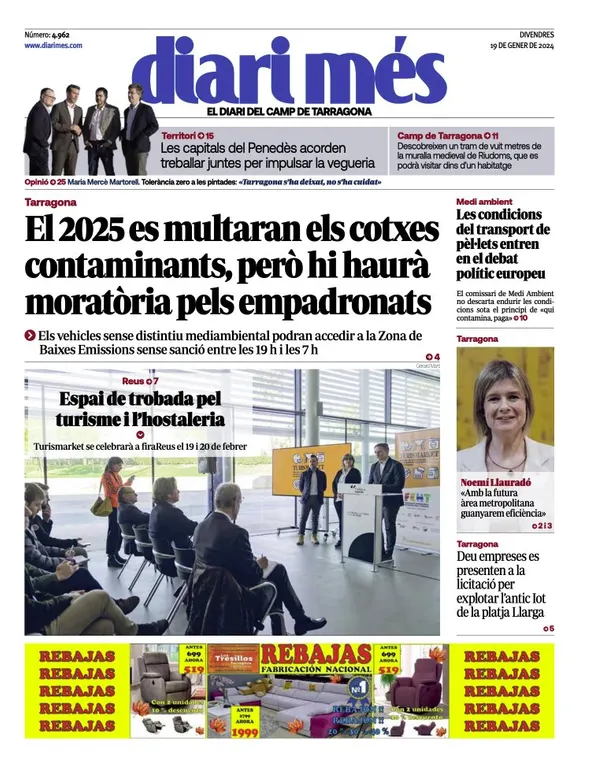 Cop d'ull als diaris d'aquest divendres 19 de gener