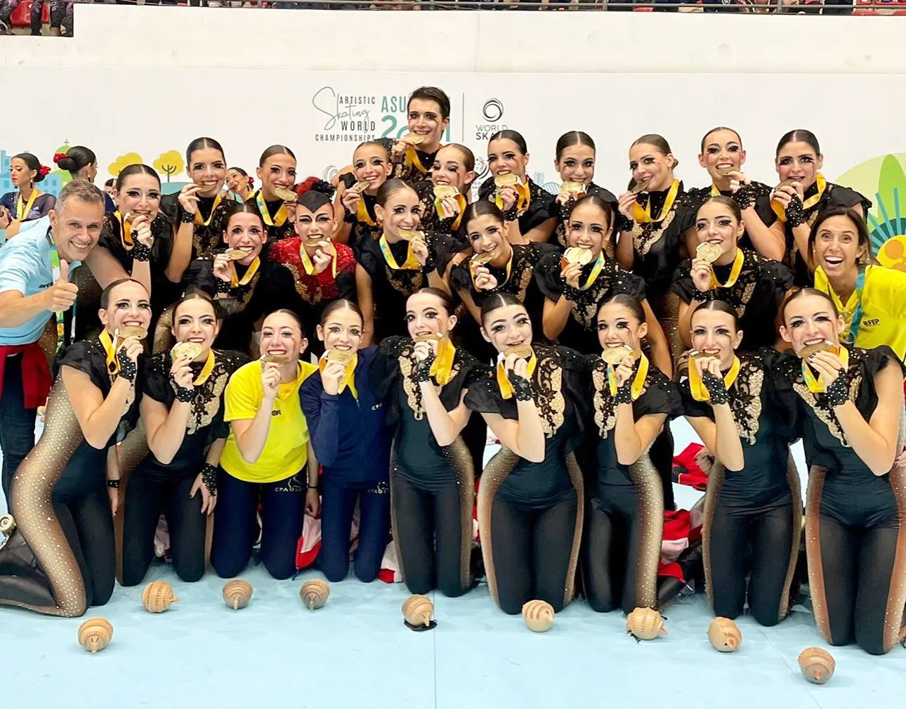 PATINATGE: El CPA Olot torna a marcar història i suma el 13è mundial de xou grans al Paraguai