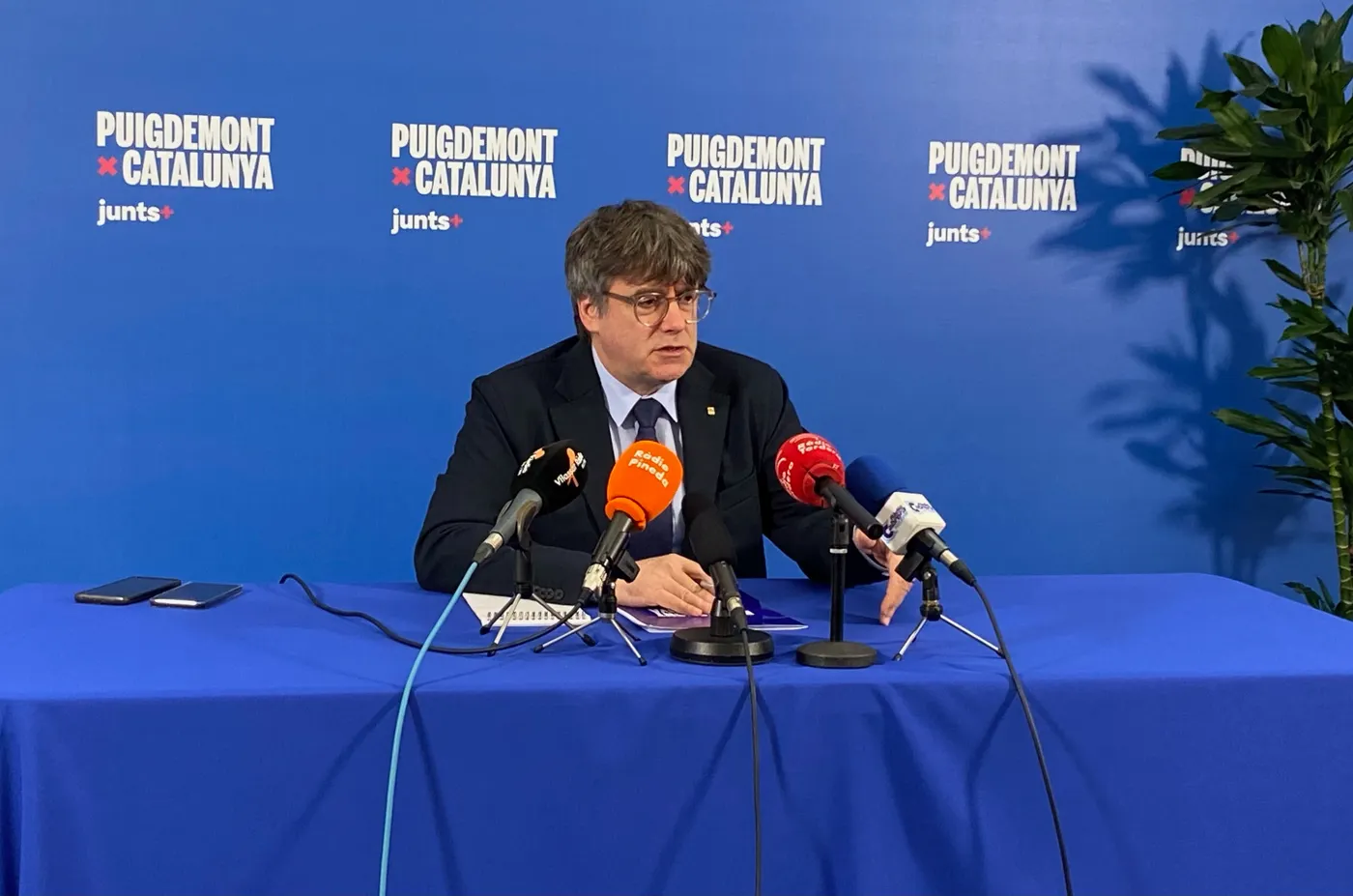 Carles Puigdemont (Junts+): "Cal combatre ocupacions i multireincidència amb fermesa i gestionar des de Catalunya trens i litoral"