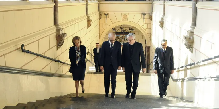 Última reunió oficial entre Antoni Martí i Joan-Enric Vives