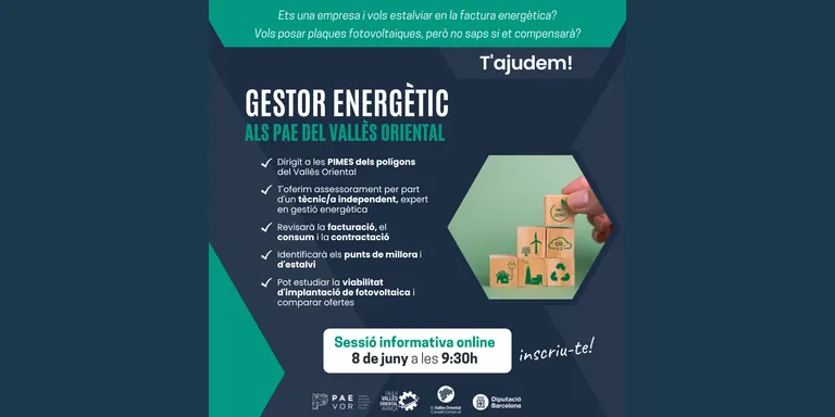 El Consell Comarcal engega un servei d’assessorament energètic per a empreses del Vallès Oriental