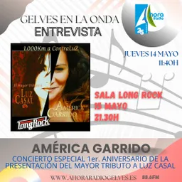 #292 - América Garrido presenta su homenaje a Luz Casal en Ahora Radio - episode art