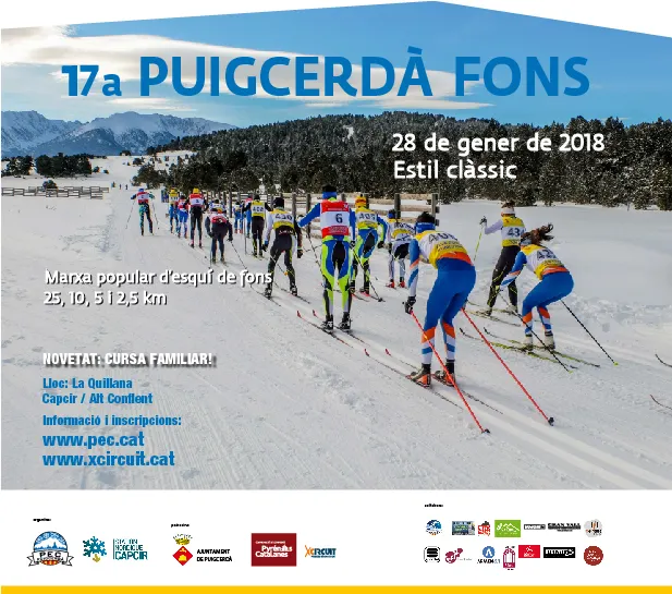 El calendari de competició de nòrdic continua amb la Puigcerdà Fons