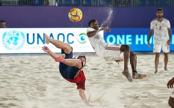 José Arias s’acomiada del títol de l’Intercontinental Beach Soccer Cup amb la Selecció Espanyola