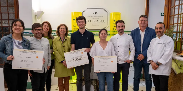 Pau del Palacio, estudiant de l’Escola d’Hoteleria de Cambrils, guanya la Va Beca DOP Siurana