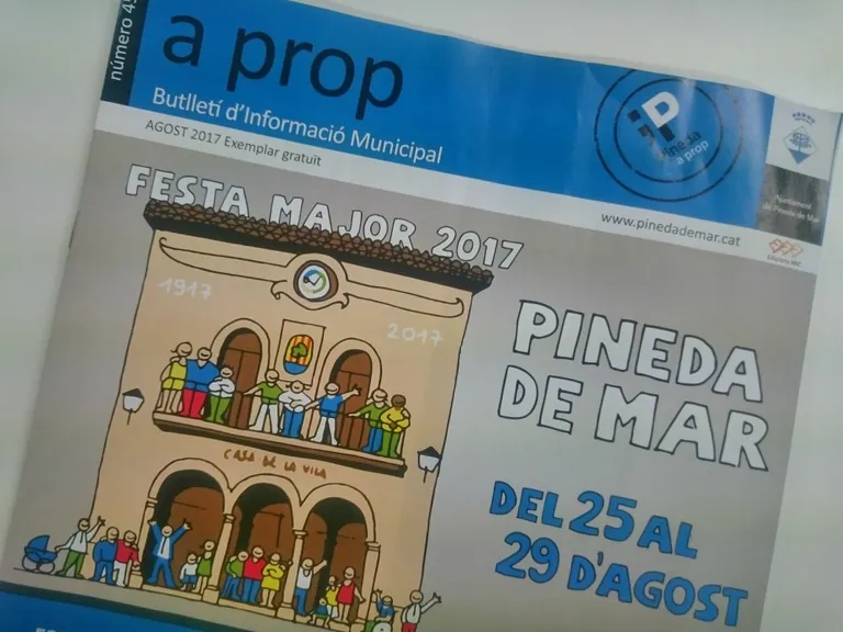L'A Prop del mes d'agost inclou la programació de la Festa Major
