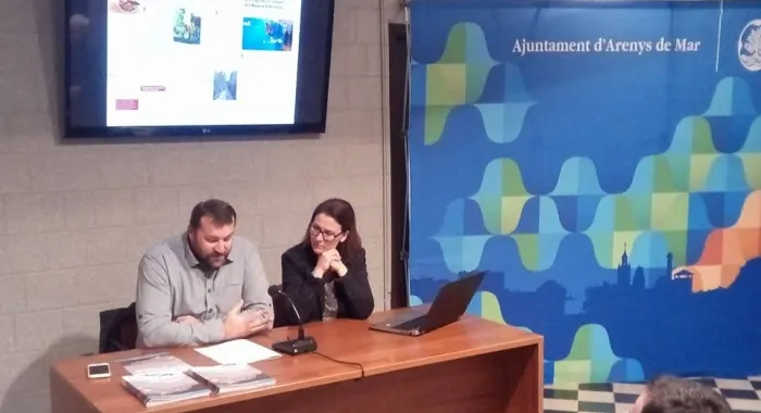 La presentaciÃ³ va ser ahir a la tarda ( Foto: Ajuntament d'Arenys de Mar )