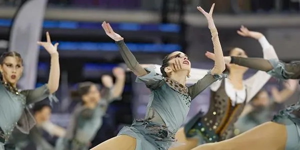 La patinadora Aina Fernandes es proclama campiona de Catalunya amb el grup de Xou Júnior de l’AS Cunit