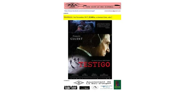 Cineclub La Seu d'Urgell projecta el thriller francès 'Testigo'