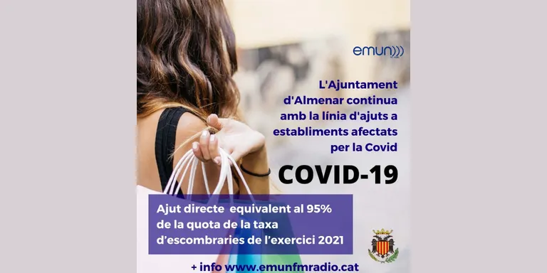 Continuen els ajuts Covid-19 a Almenar