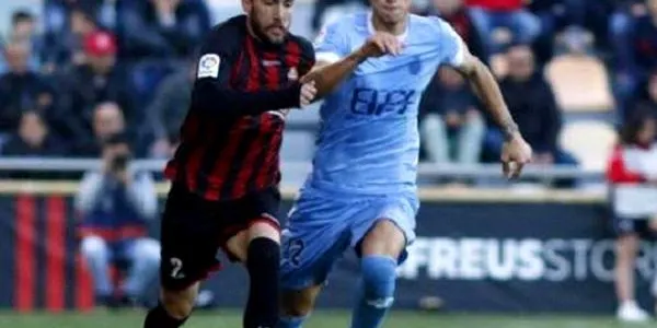 Alberto Benito, un dels jugadors més perillosos en atac del Reus en el derbi català contra el Girona