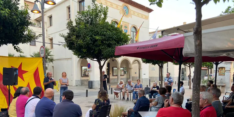El moviment independentista fa un acte coincidint amb els sis anys de l'1-O a Pineda