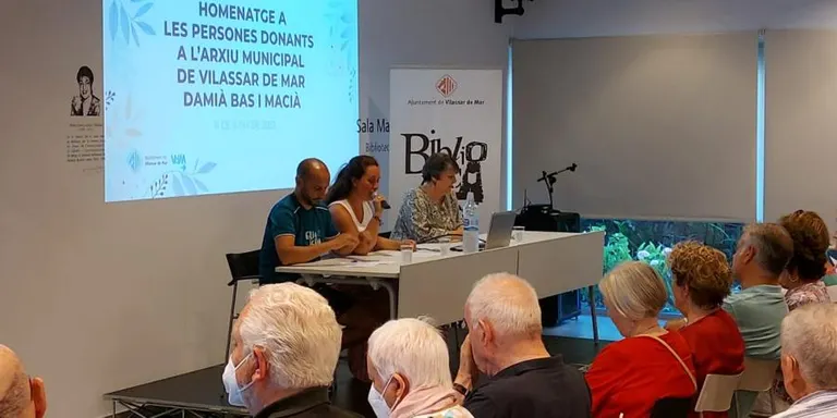 Aquest passat dissabte, homenatge als donants de documentació a l’Arxiu Municipal