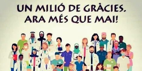 Dissabte es farà un reconeixement a tothom que ha estat a primera línia durant el confinament