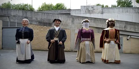 La asociación Ondare presenta seis nuevos gigantes el 10 de noviembre