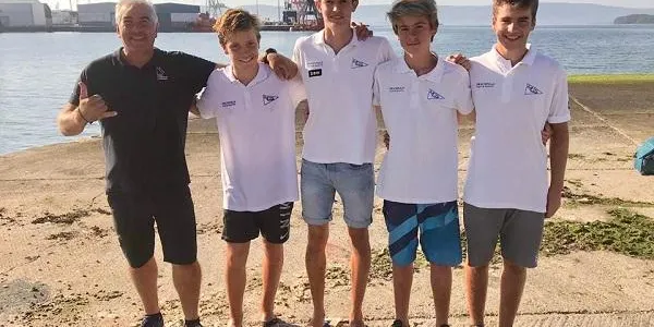 El regatista del CM Altafulla Nico Forés, tercer en el Campionat d’Espanya de Windsurf Juvenil