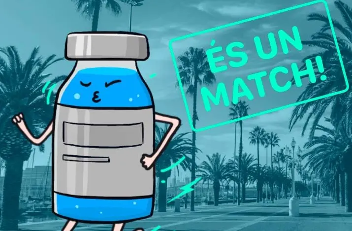 Salut aposta per Tinder per promoure la vacunació entre les persones de 20 a 49 anys