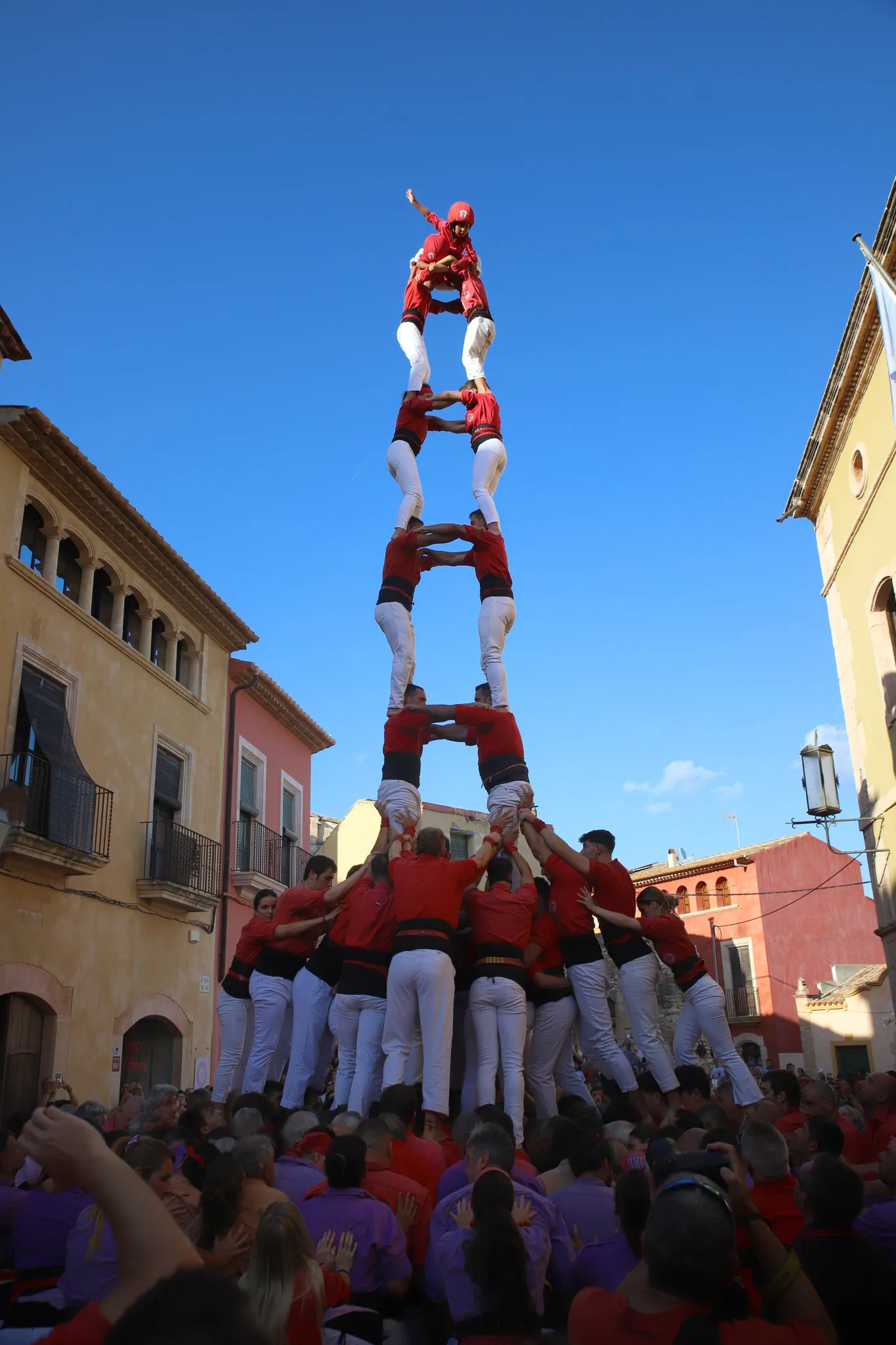 Tripleta de 8 pisos de la Colla Joves a Altafulla