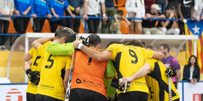 Partit benèfic entre la Selecció Catalana d’hoquei i l’SD Espanyol