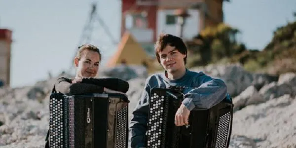 Mateja Zenzerovic i Ander Tellería porten la música d’acordió al segon concert del FIM d’Altafulla